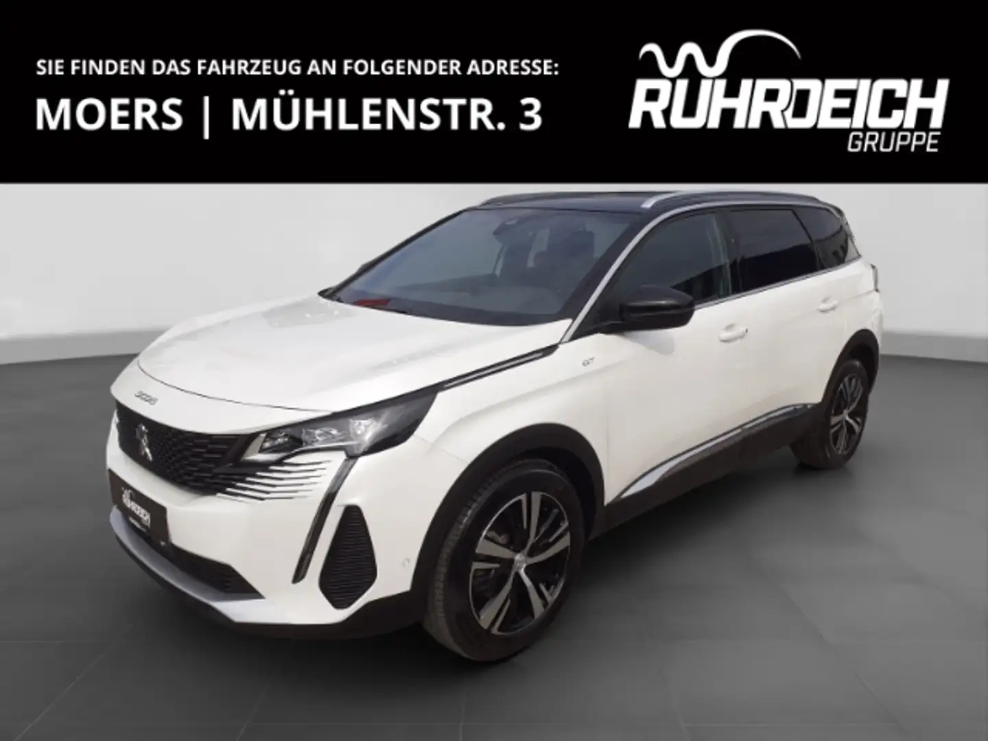 Peugeot 5008 GT PureTech 130 EAT8 +7-Stzer+ACC+NAVI+SHZ+KAMERA+ Wit - 1