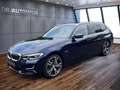 BMW 330 e Touring Luxury Line Steptronic Bleu - thumbnail 1