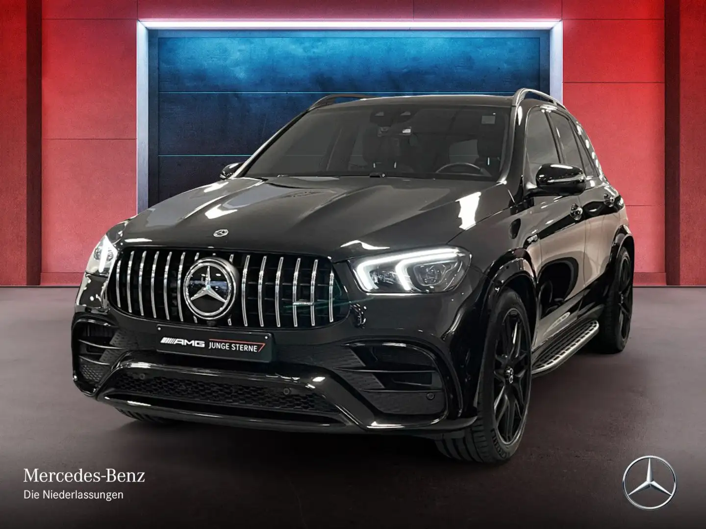 Mercedes-Benz GLE 63 AMG GLE 63 S 4M NIGHT+PANO+360+AHK+MULTIBEAM+FAHRASS Schwarz - 2