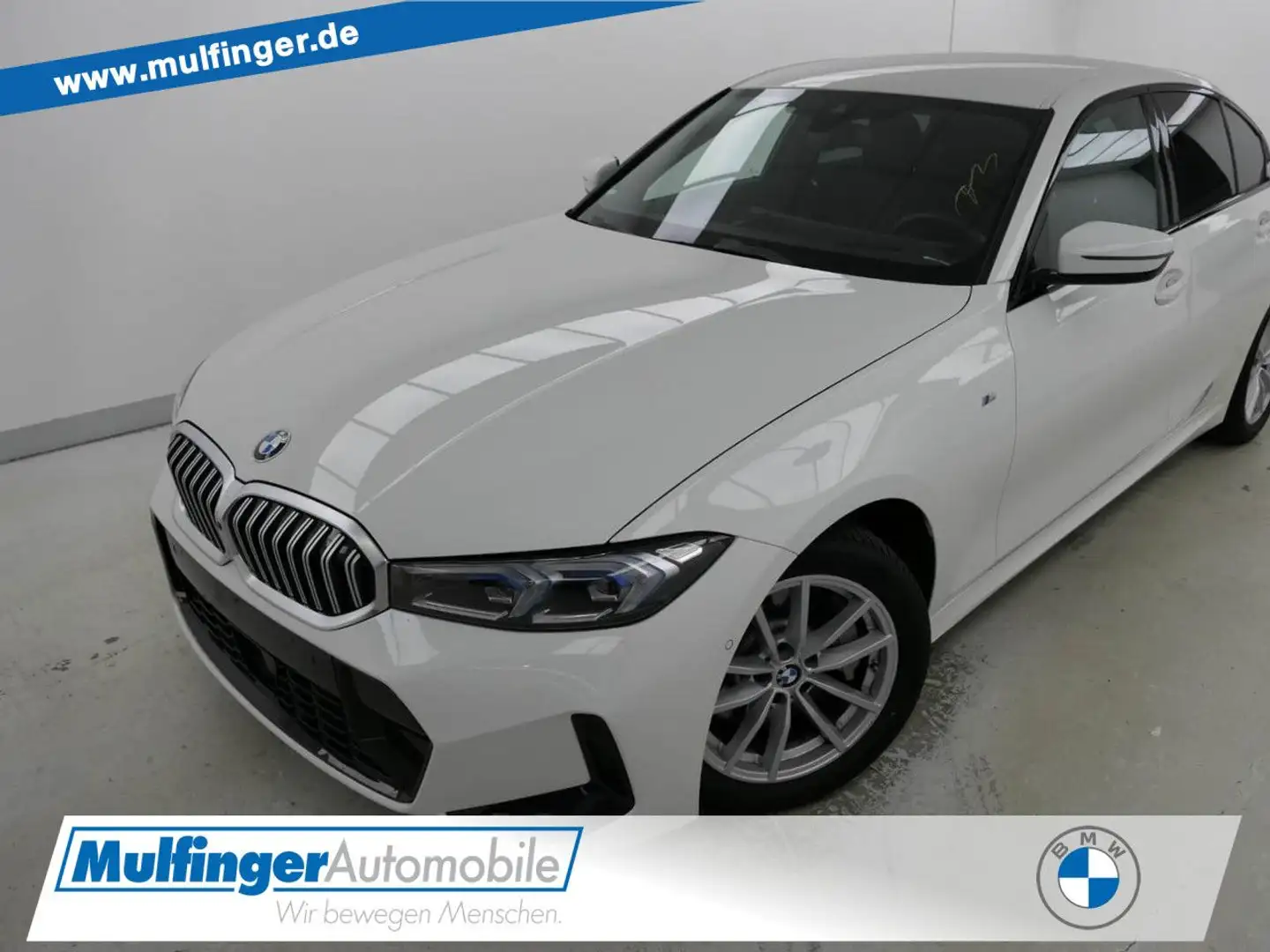 BMW 330 i xDr.M Sport Leder HUD ACC SuView LiveP.HiFi Weiß - 1