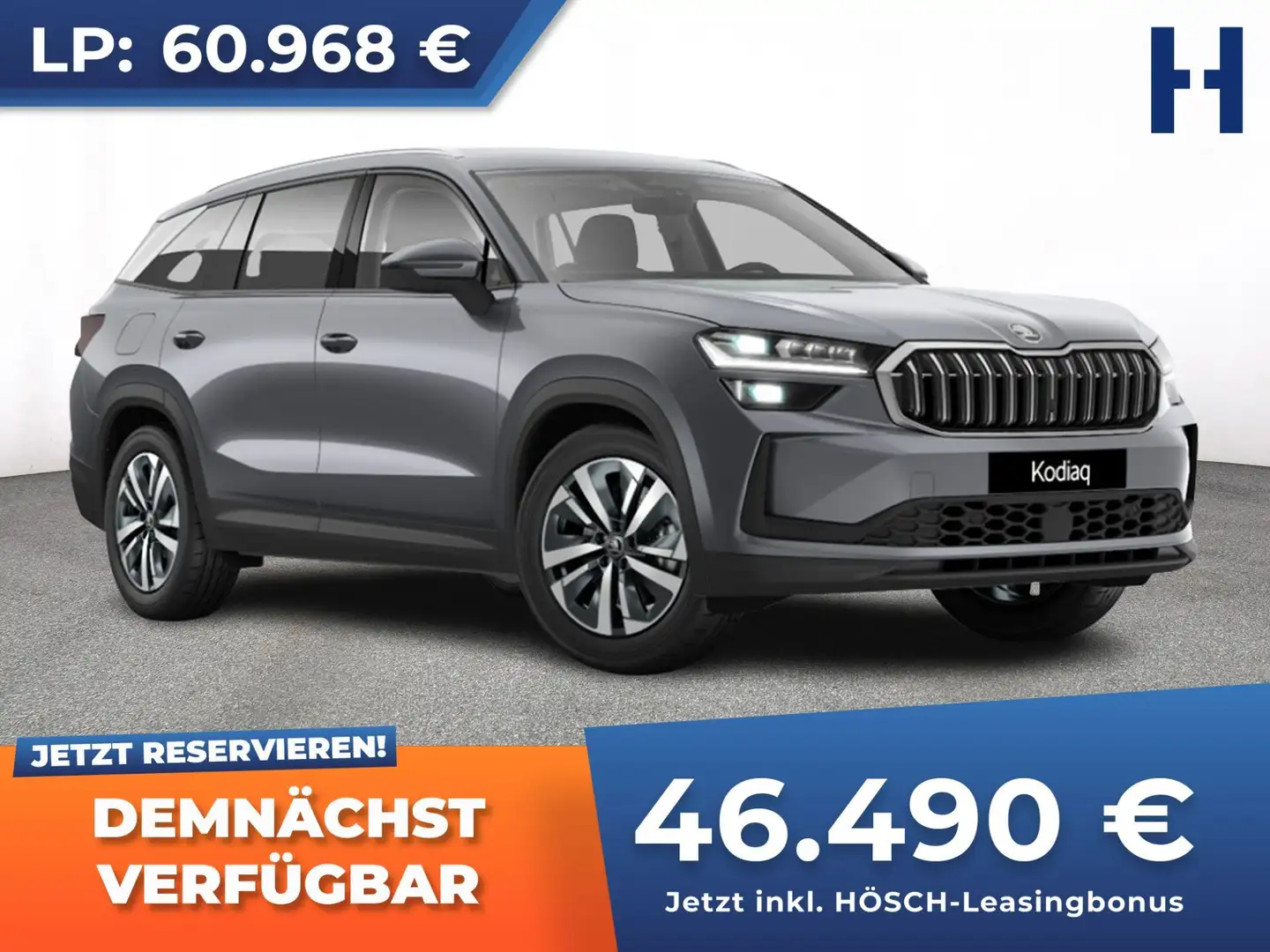 Skoda Kodiaq PHEV Selection KOMFORT MATRIX ACC NEU ++ Grau - 1
