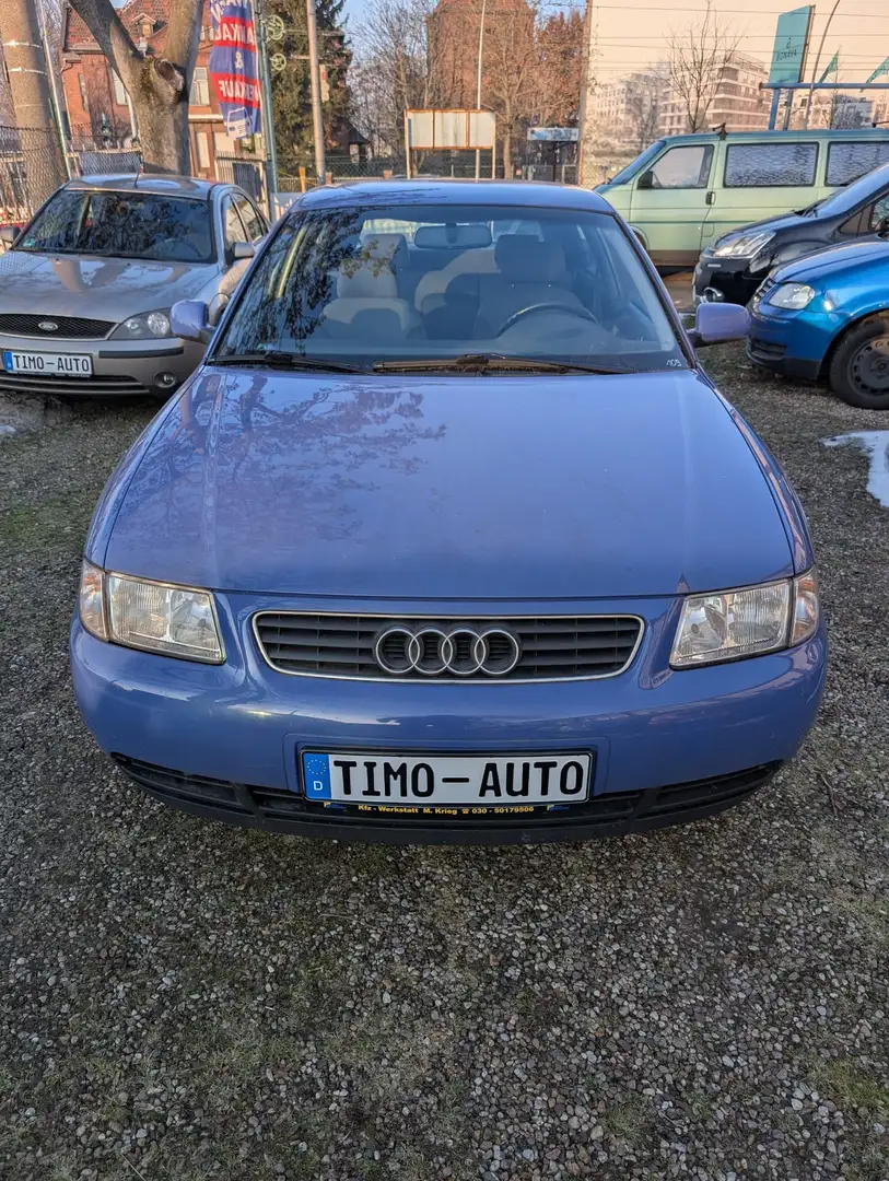 Audi A3 A3 1.9 TDI Ambiente,TÜV 04/2027,Alu,AHK,NR Blau - 1