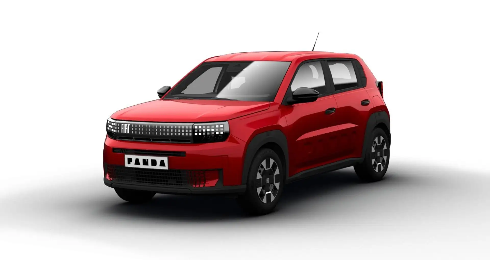 Fiat Grande Panda Icon Hybrid, LED, CarPlay Rojo - 1