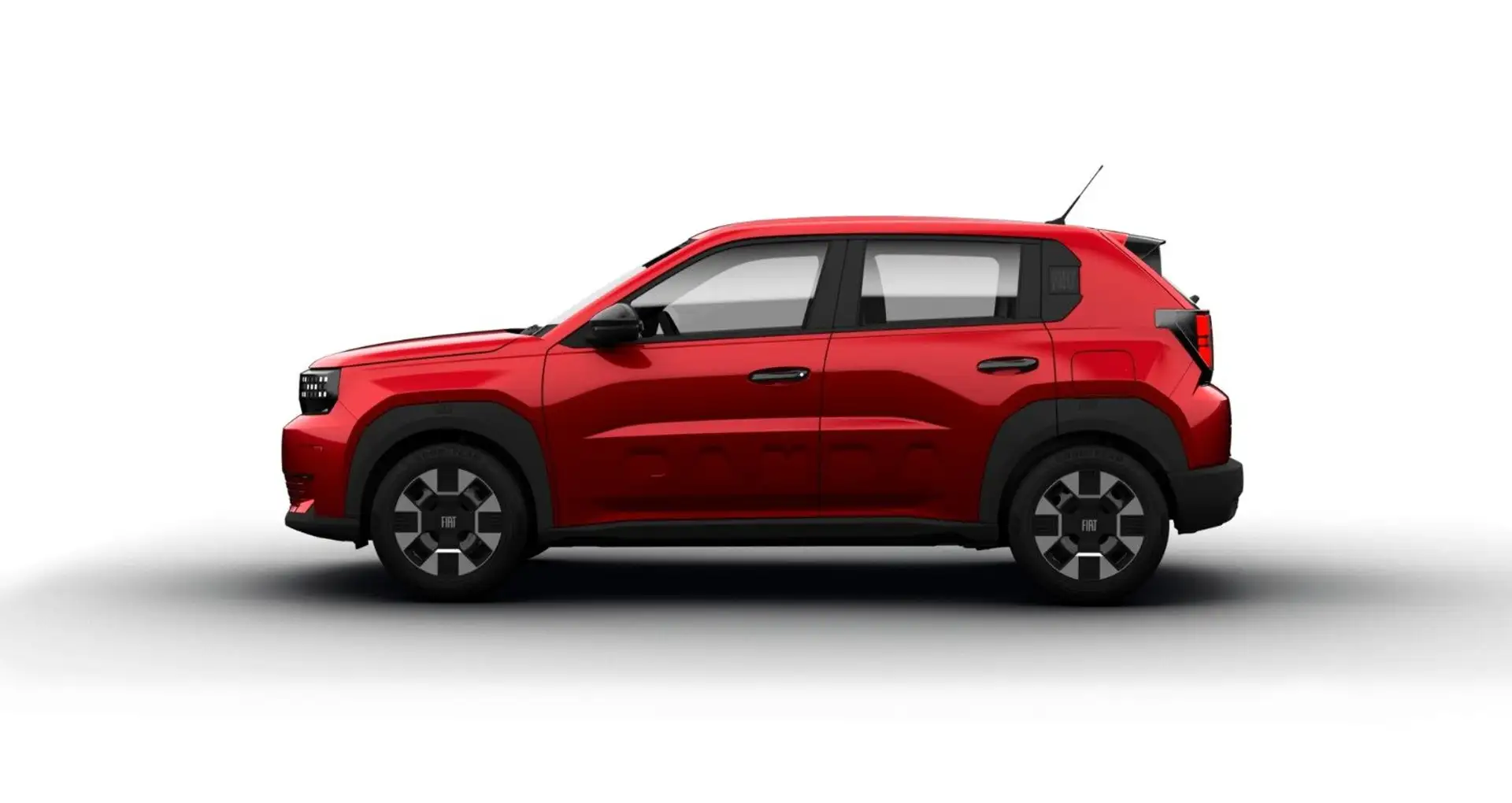 Fiat Grande Panda Icon Hybrid, LED, CarPlay Rojo - 2