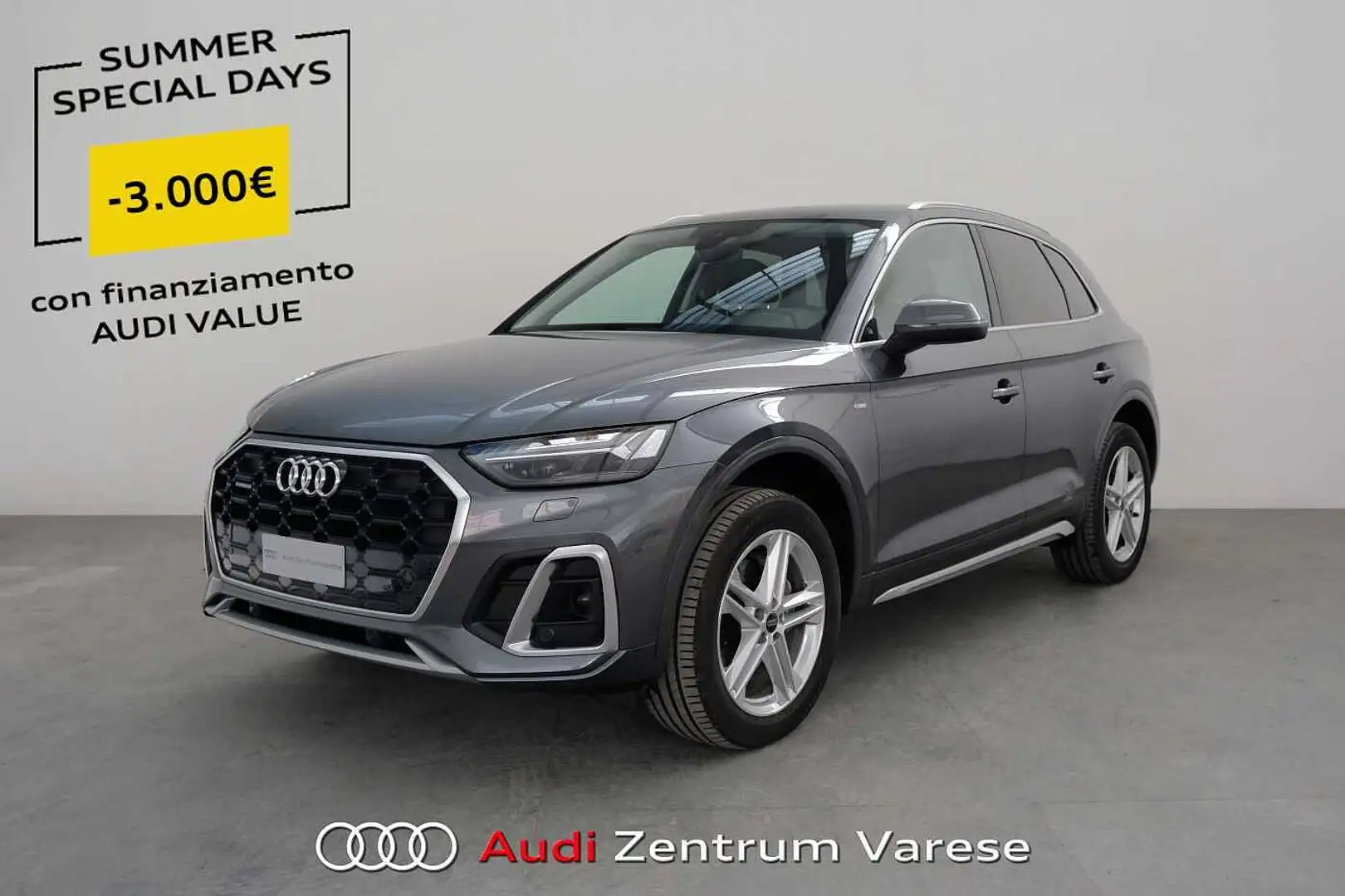 Audi Q5 40 TDI 204CV Quattro MHEV Stronic Sline Edition Grigio - 1