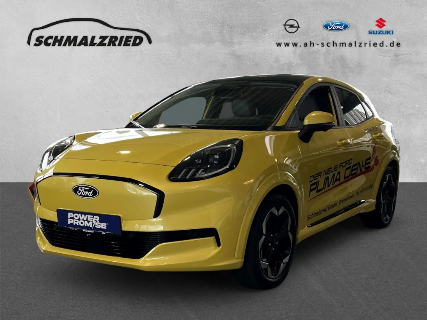Ford Puma Gen-E Premium El. Panodach B & O 360 Kamera Navi L Gelb - 1