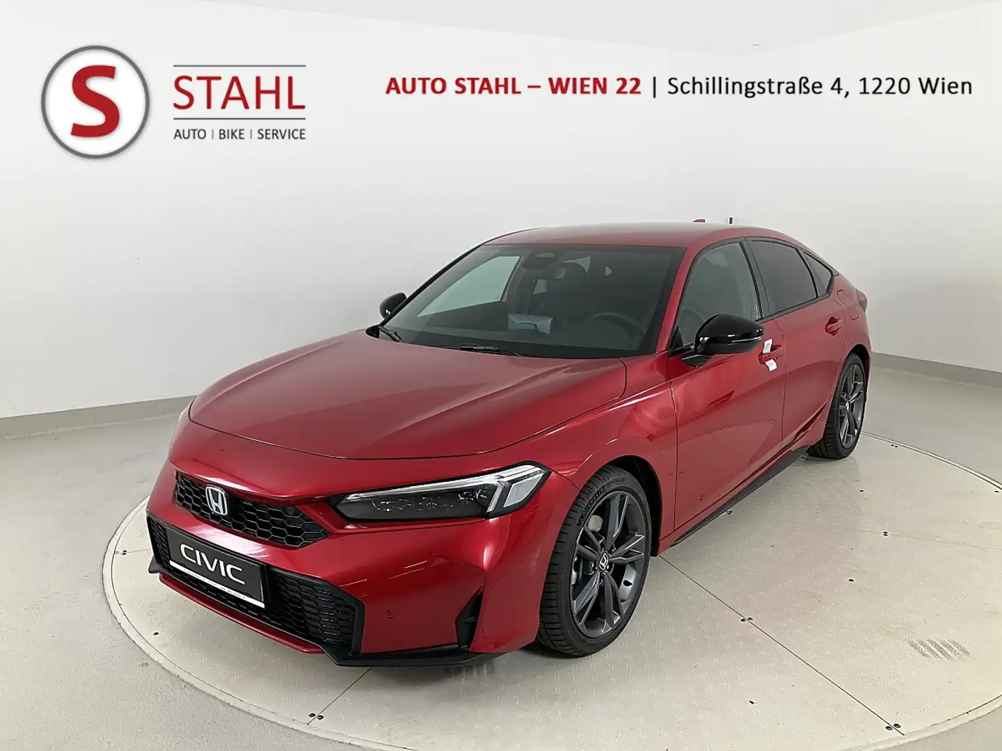 Honda Civic 2.0 i-MMD Hybrid Sport e-CVT Aut. Rot - 1