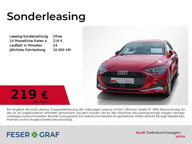 2025 Audi A3 in Red for sale