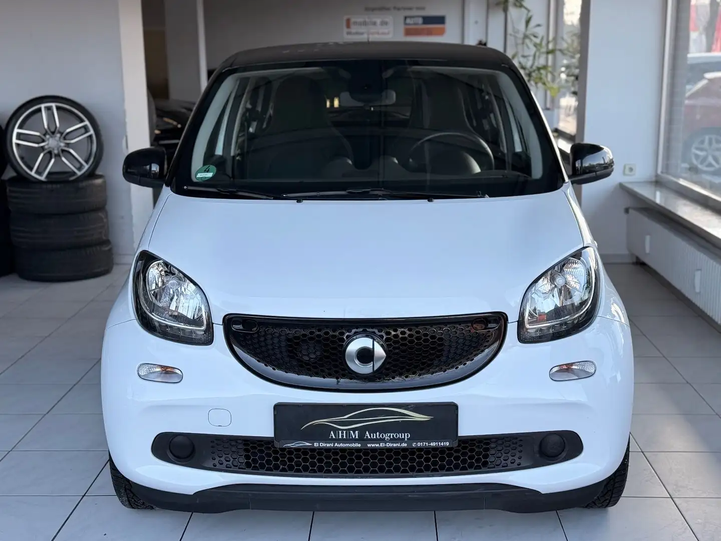 smart forFour passion Klimaaut./Tempomat/Smart S-Heft Weiß - 2