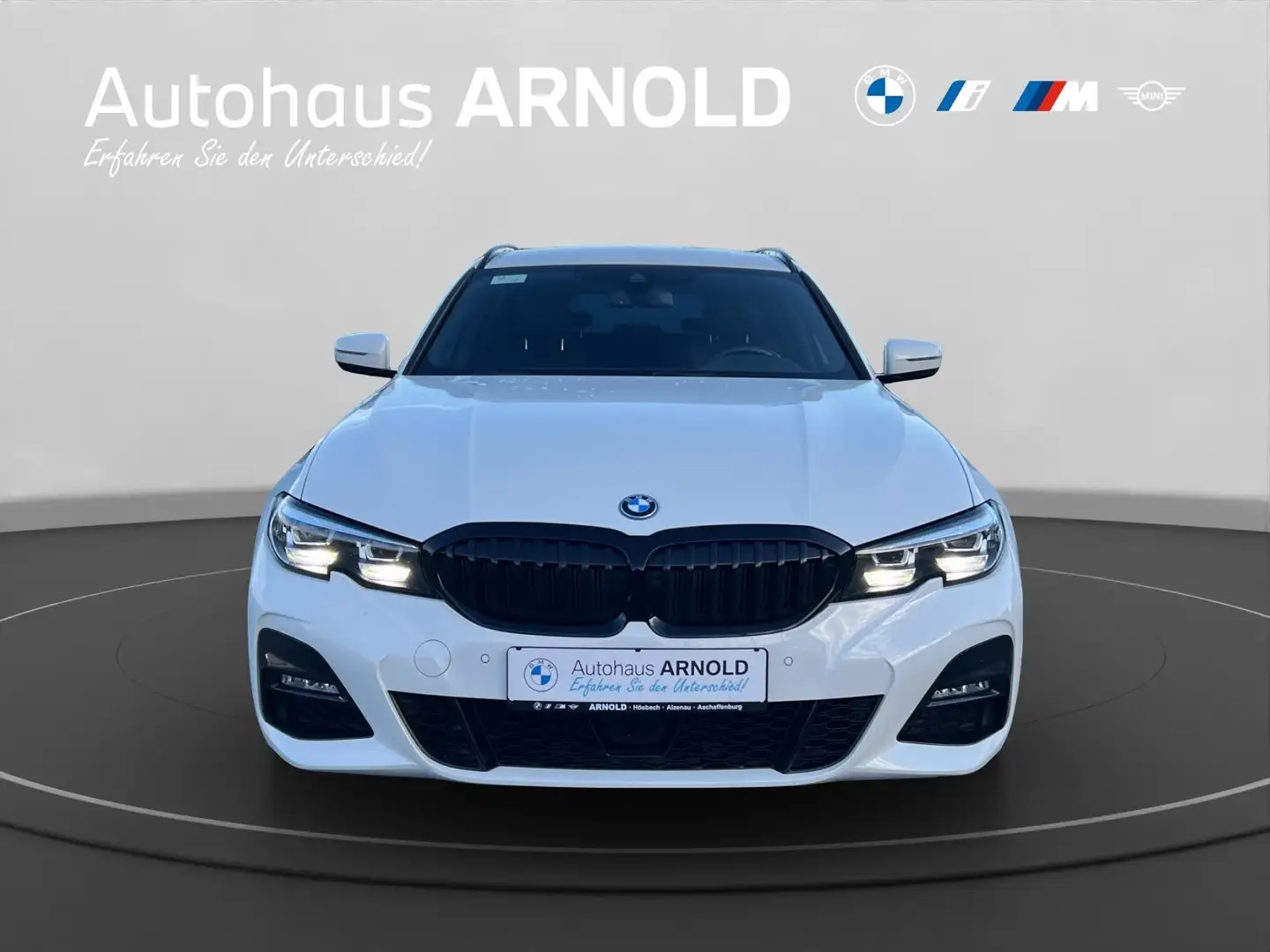 BMW 330 e Touring M Sport *Batteriegarantie* ACC + Stop&Go Weiß - 2