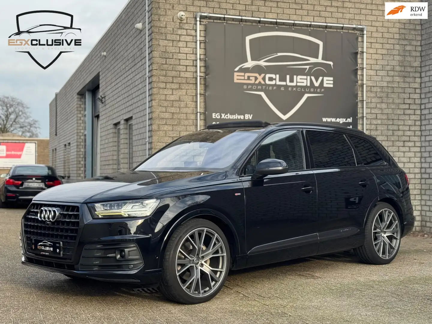 Audi Q7 3.0 TDI Quattro Pro Line S Line Pano/360/ACC Noir - 1