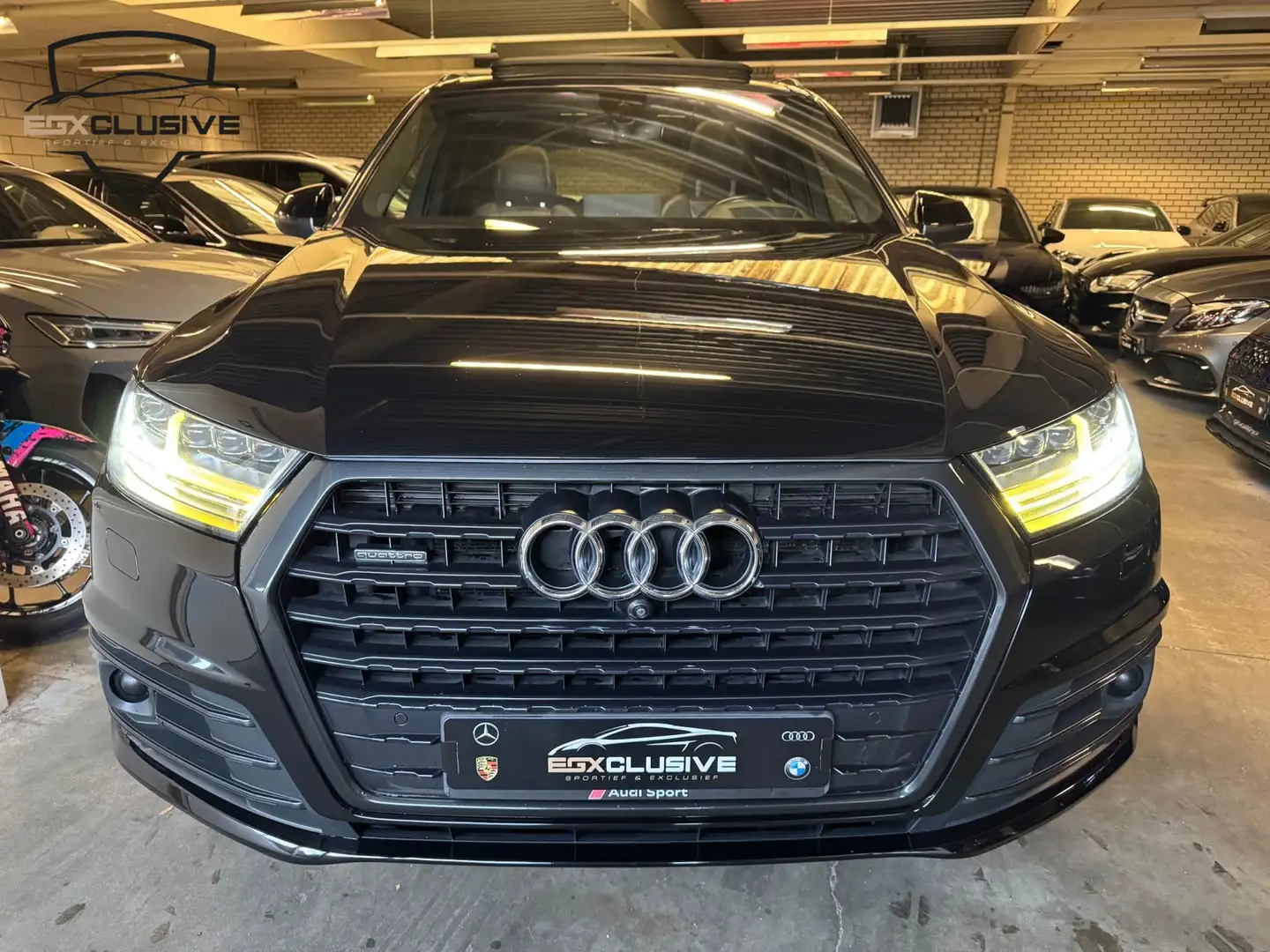 Audi Q7 3.0 TDI Quattro Pro Line S Line Pano/360/ACC Noir - 2