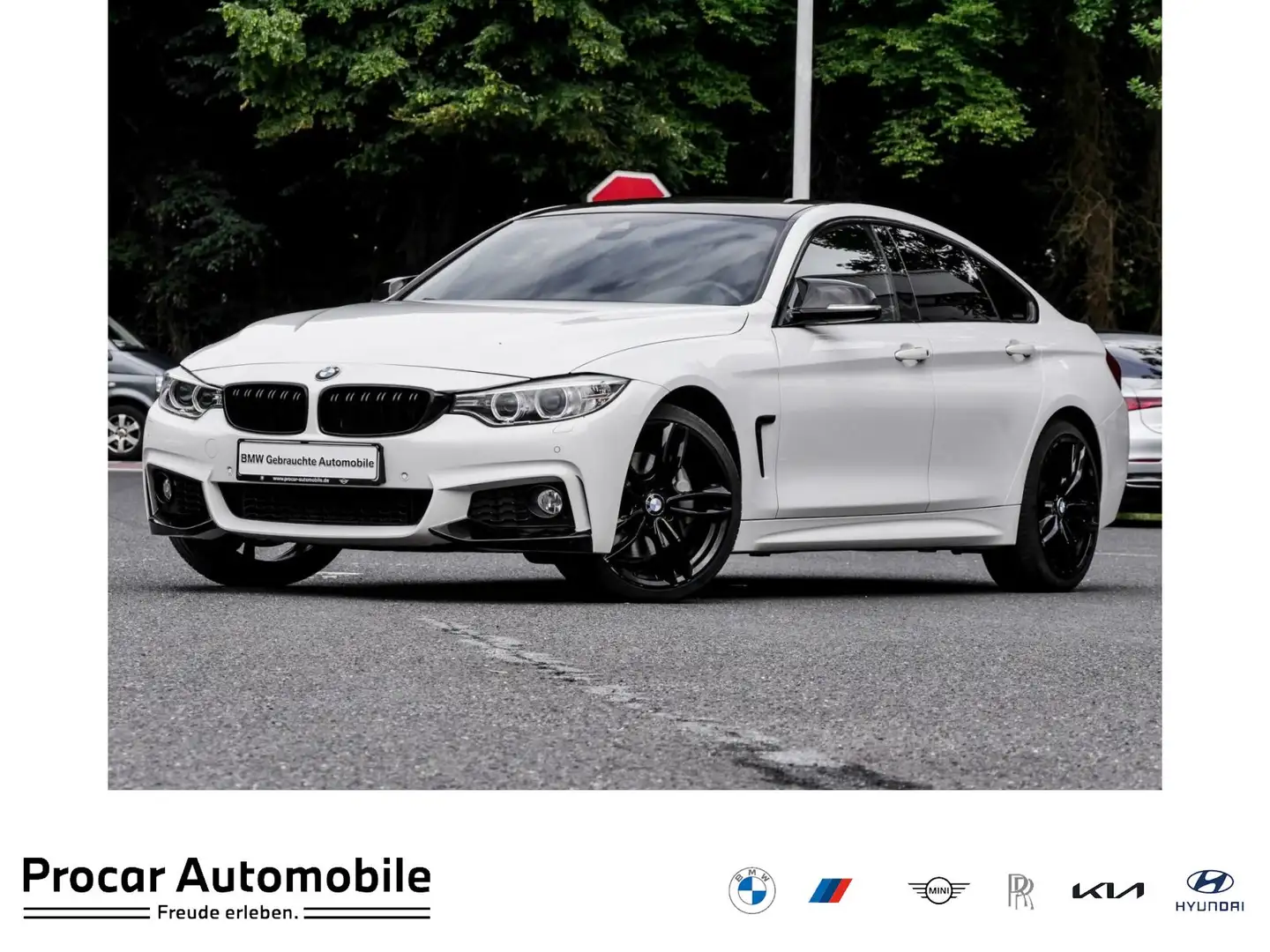 BMW 435 i M SPORT+KAMERA+XENON+HUD+HIFI Blanco - 1