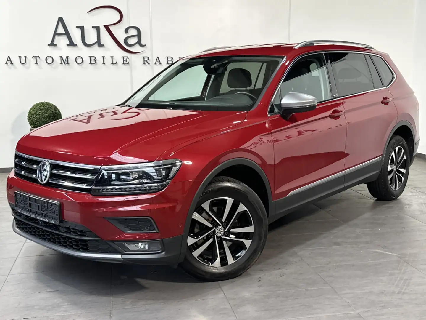 Volkswagen Tiguan Allspace 2.0 TDI DSG United NAV+LED+VC+PP Rot - 1