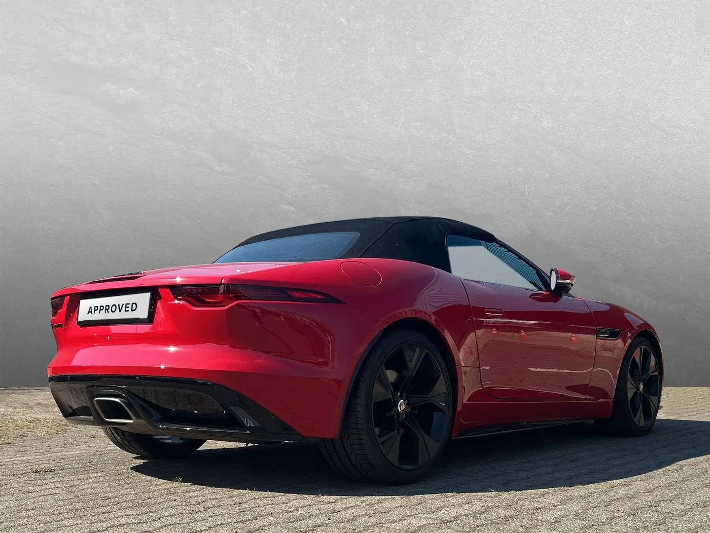 Jaguar F-Type P300 R-Dynamic Cabriolet Black-Pack / Kli Rot - 2
