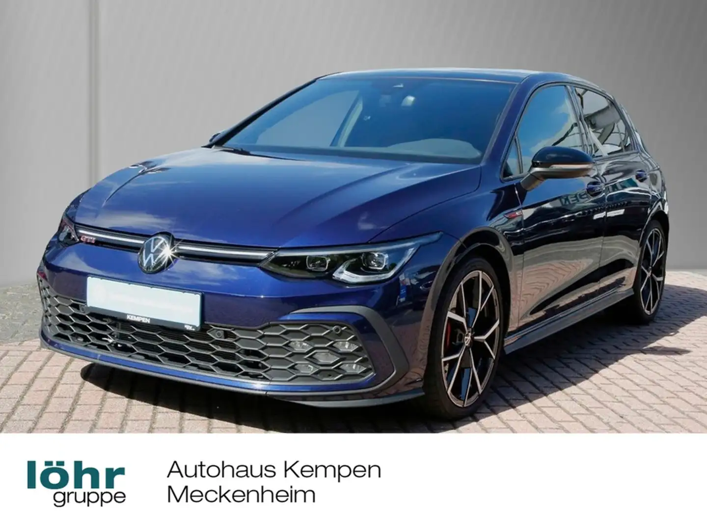 Volkswagen Golf VIII GTI 2.0 TSI DSG Black-Style Pano Navi+VC A... Blau - 1