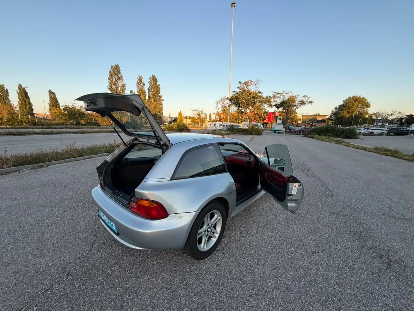 BMW Z3 Z 3 2,8 coupé Aut. Silber - 2