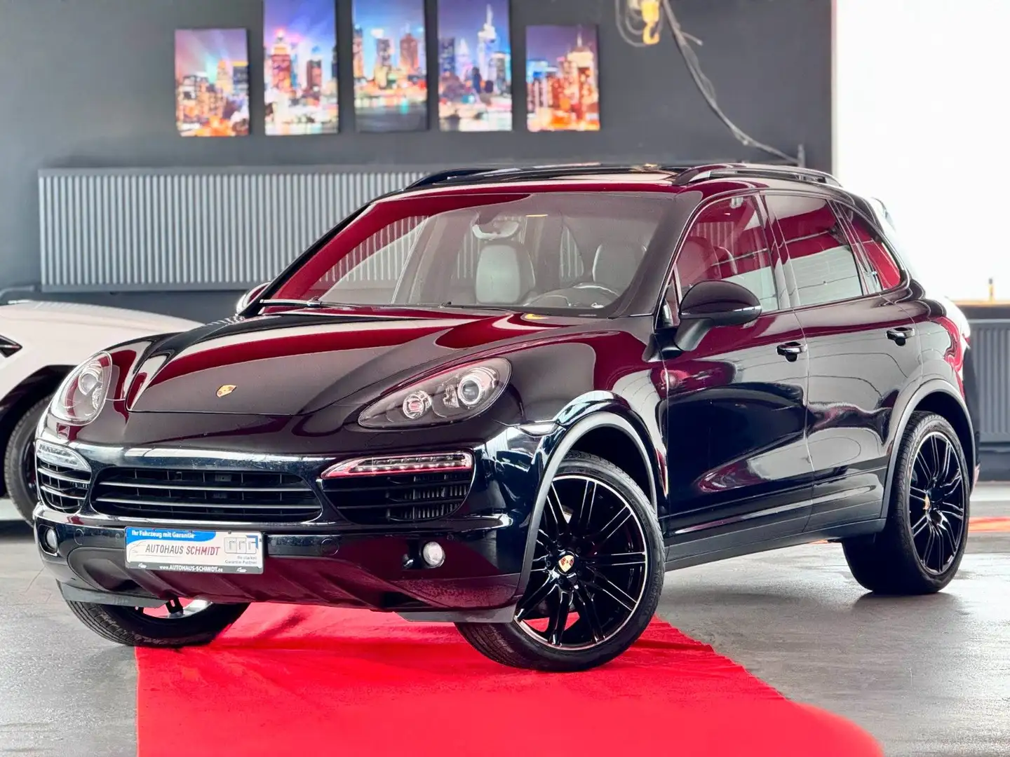 Porsche Cayenne Diesel Pano Luft Bose Xenon Navi AHK 21" Чорний - 1