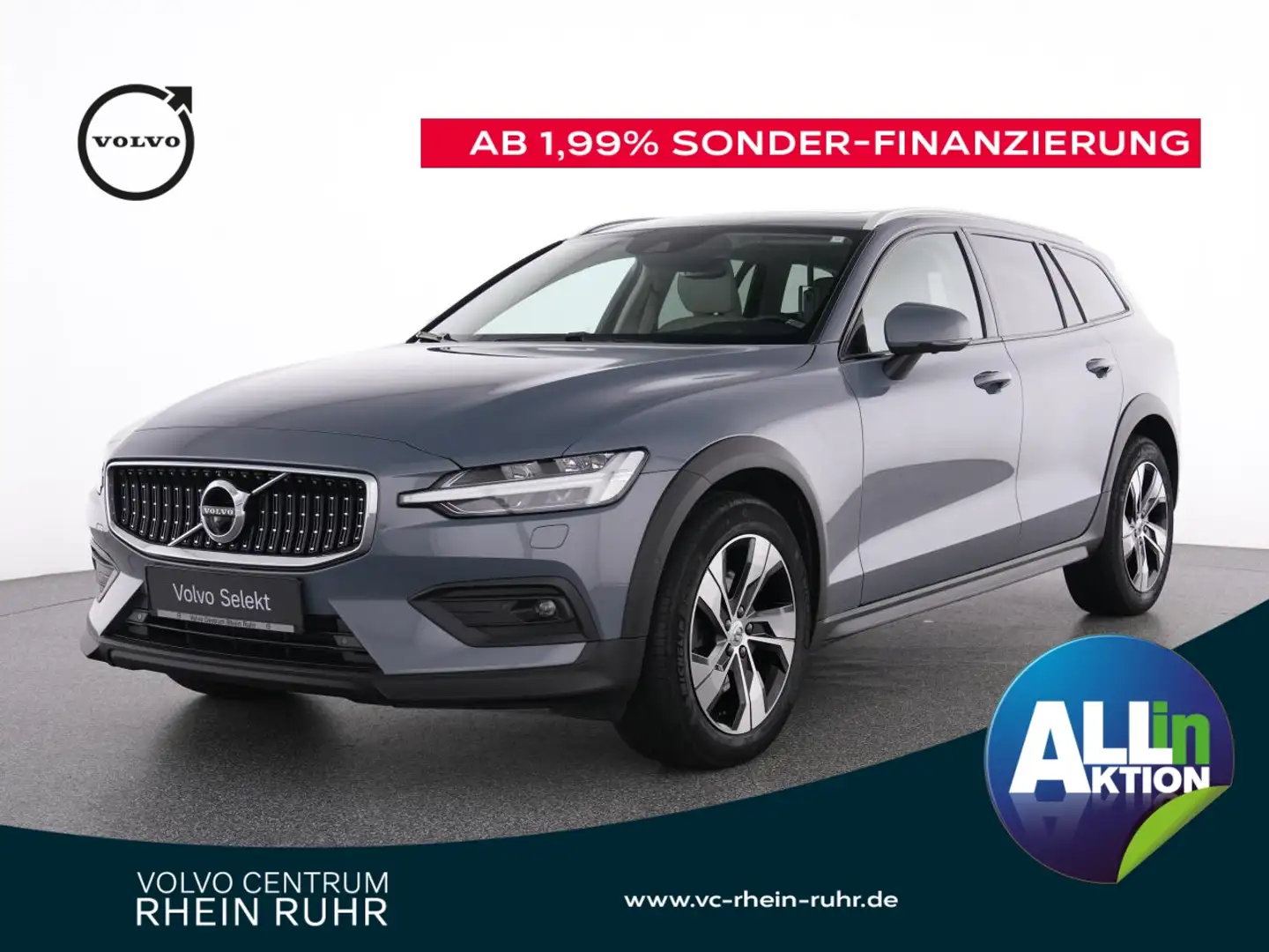 Volvo V60 Cross Country B4 AWD Pro+360°+WINTERPAK Grau - 1