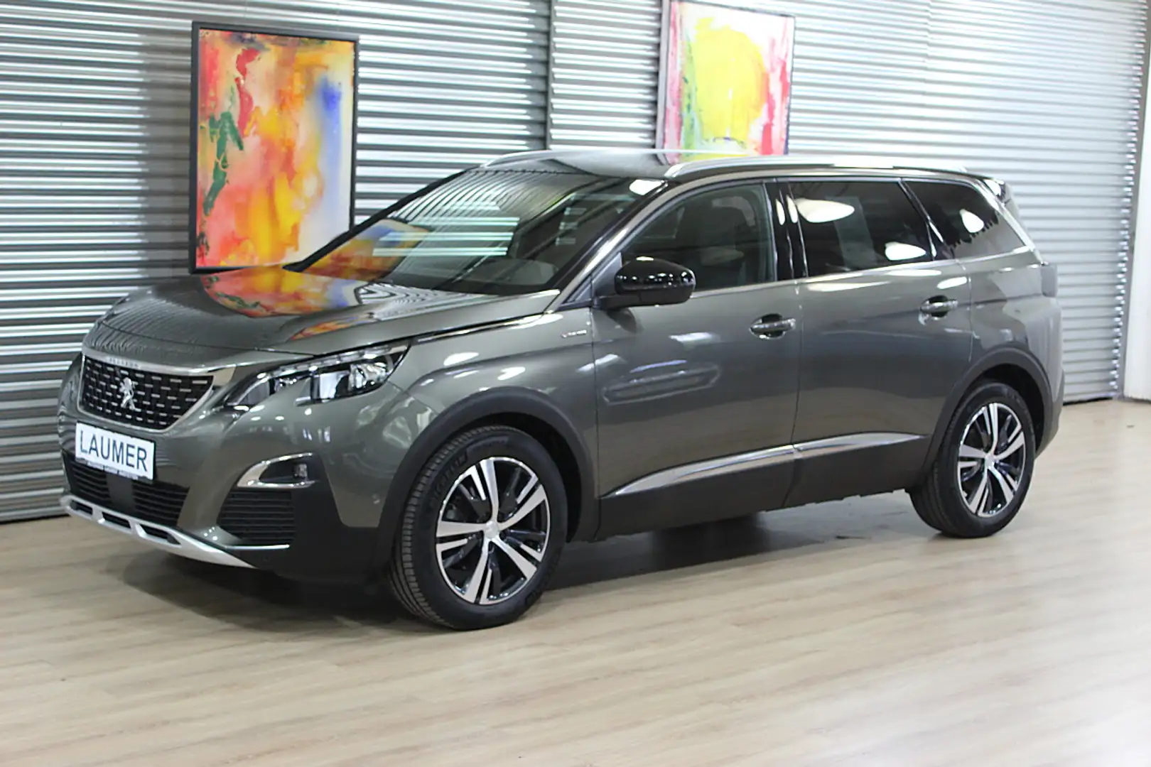 Peugeot 5008 1,5 BlueHDI 130 S&S EAT8 GT-Line Aut. +elektris... Grau - 1