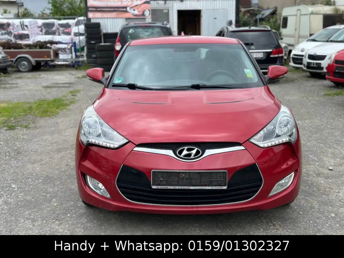 Hyundai VELOSTER Style -1.Hand -Euro5 -Navi -Kamera -Alu Rot - 2