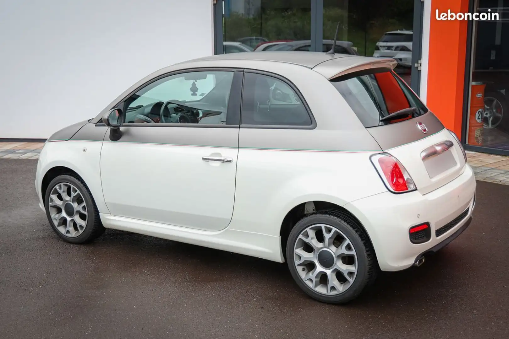Fiat 500 500S 1.2 70ch essence bi color Blanc - 2