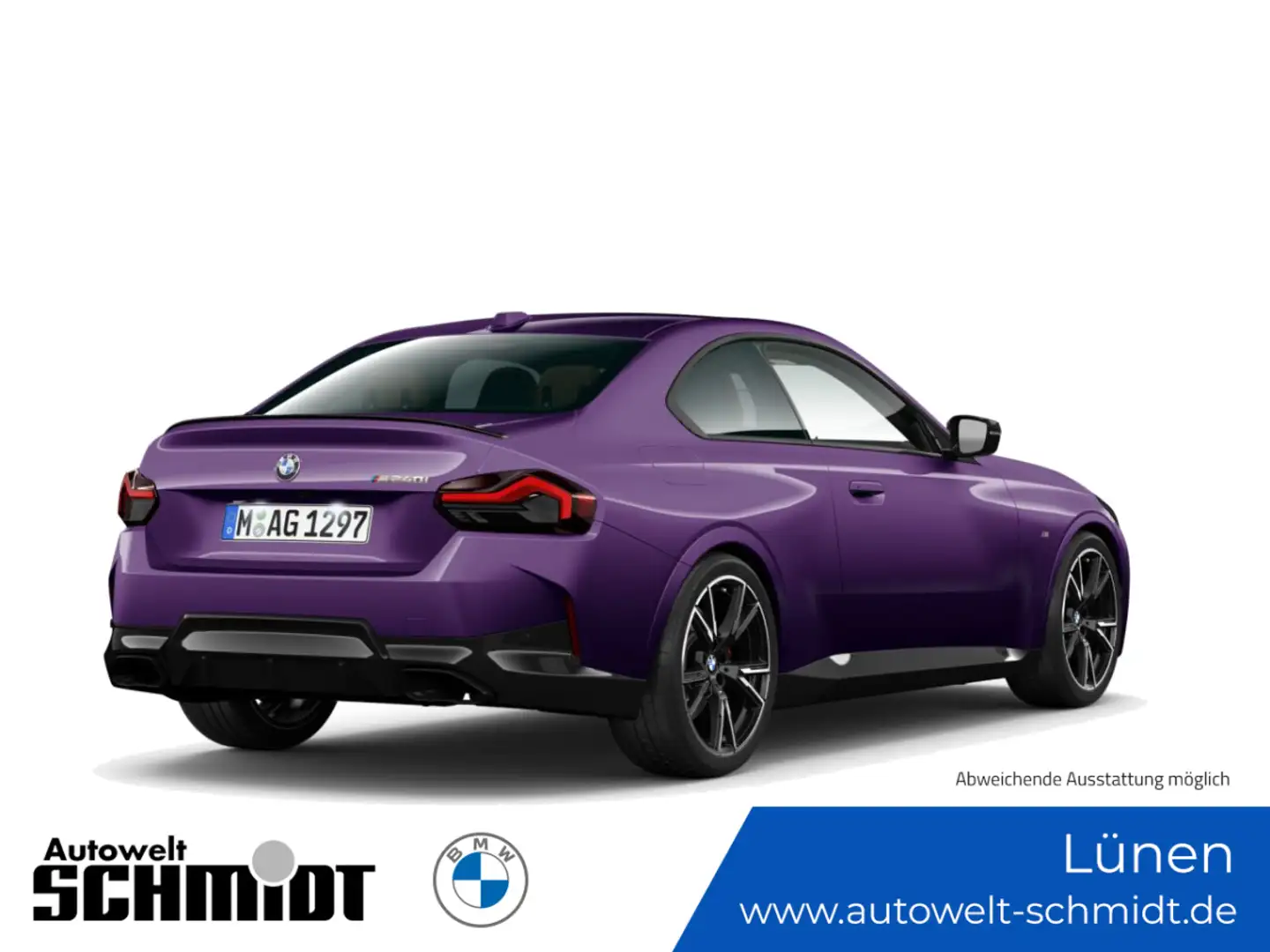 BMW 240 M240i Coupe + GARANTIE-bis-05.2029 Paars - 2