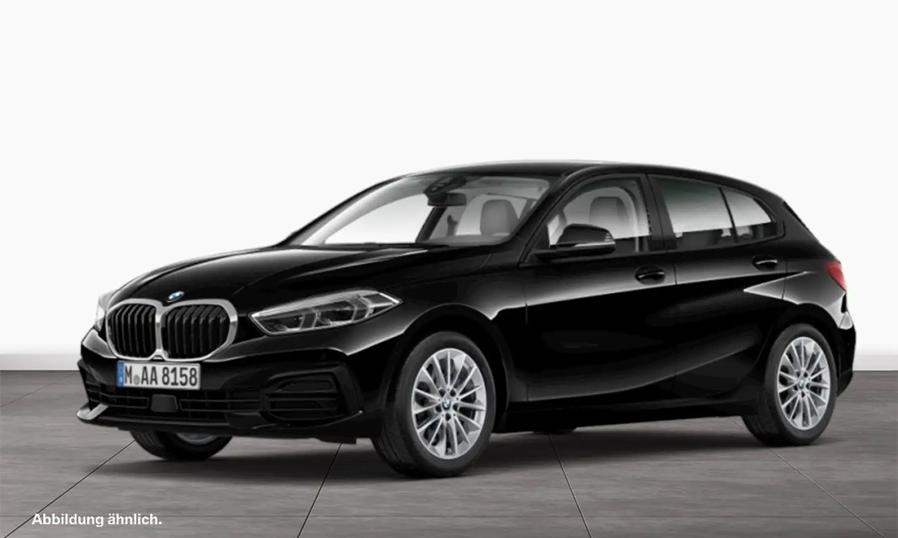 BMW 118 i Hatch Advantage DAB LED WLAN Tempomat Shz Zwart - 1