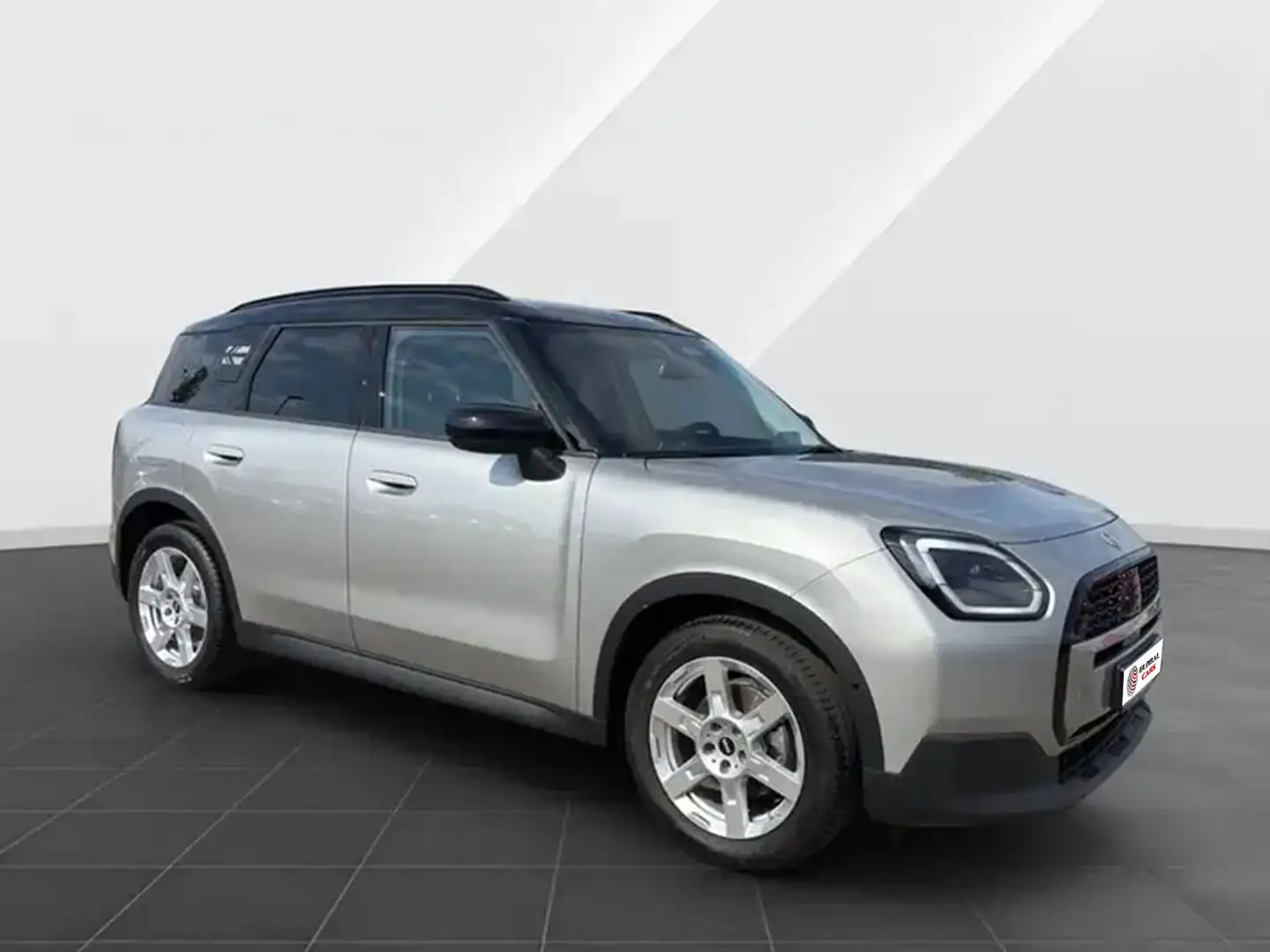 MINI Cooper Countryman D Mild Hybrid/H-Up/Led/Panorama/Gancio Grigio - 2