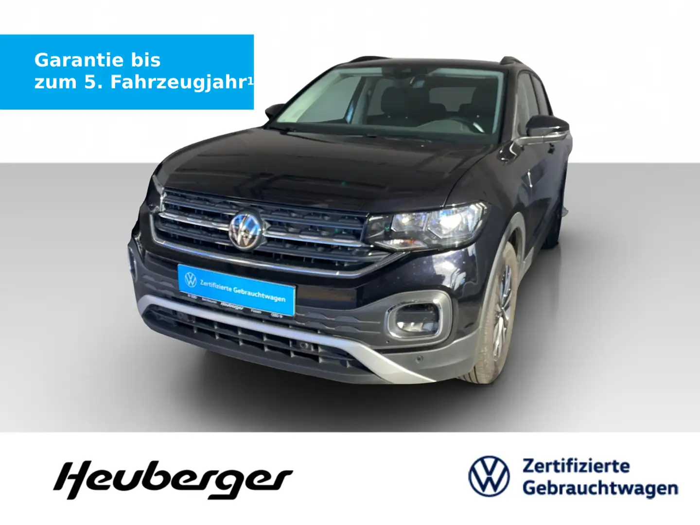 Volkswagen T-Cross 1.0 TSI Move, R.Kam., ACC, Navi, SHZ Schwarz - 1