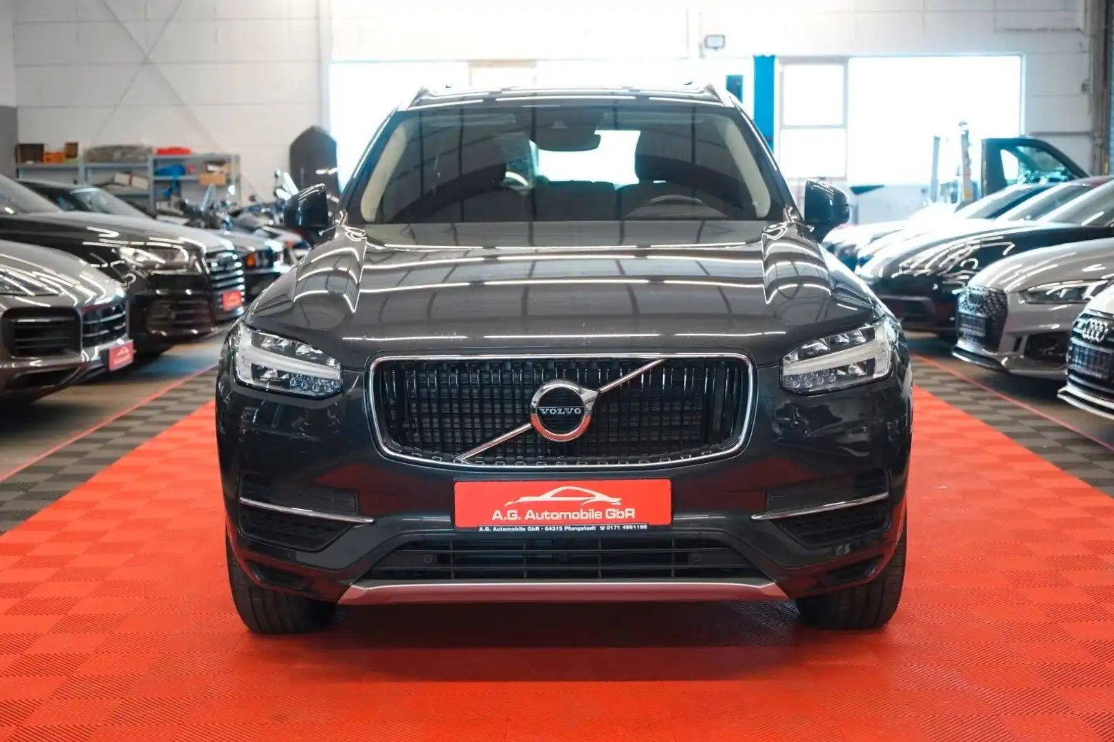 Volvo XC90 D5 Momentum AWD 7Sitz*ACC**Spur*Unfallfrei* Grau - 2