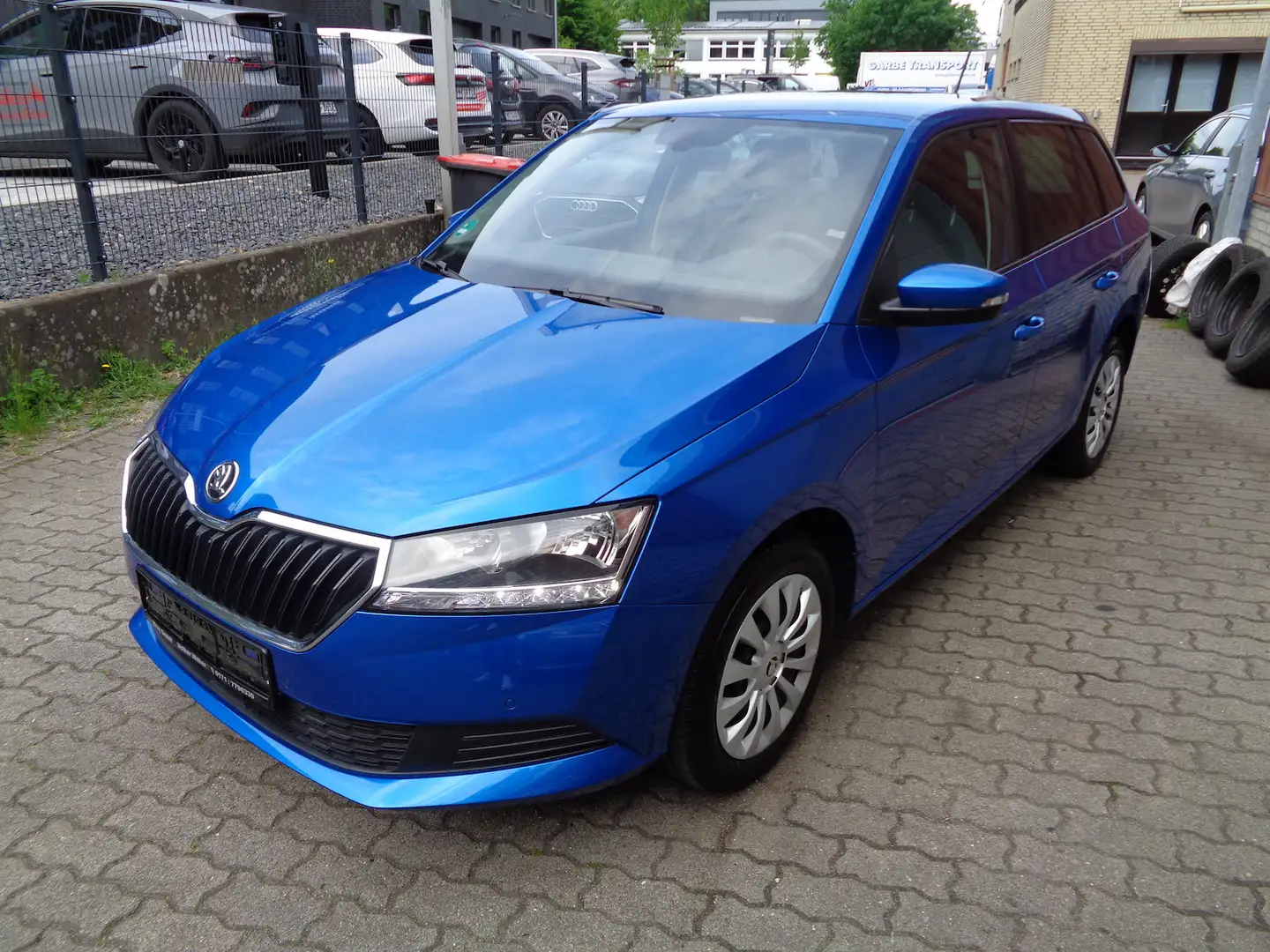 Skoda Fabia 1.0 TSI Ambition, PDC, Tempomat, AHK Blu/Azzurro - 2