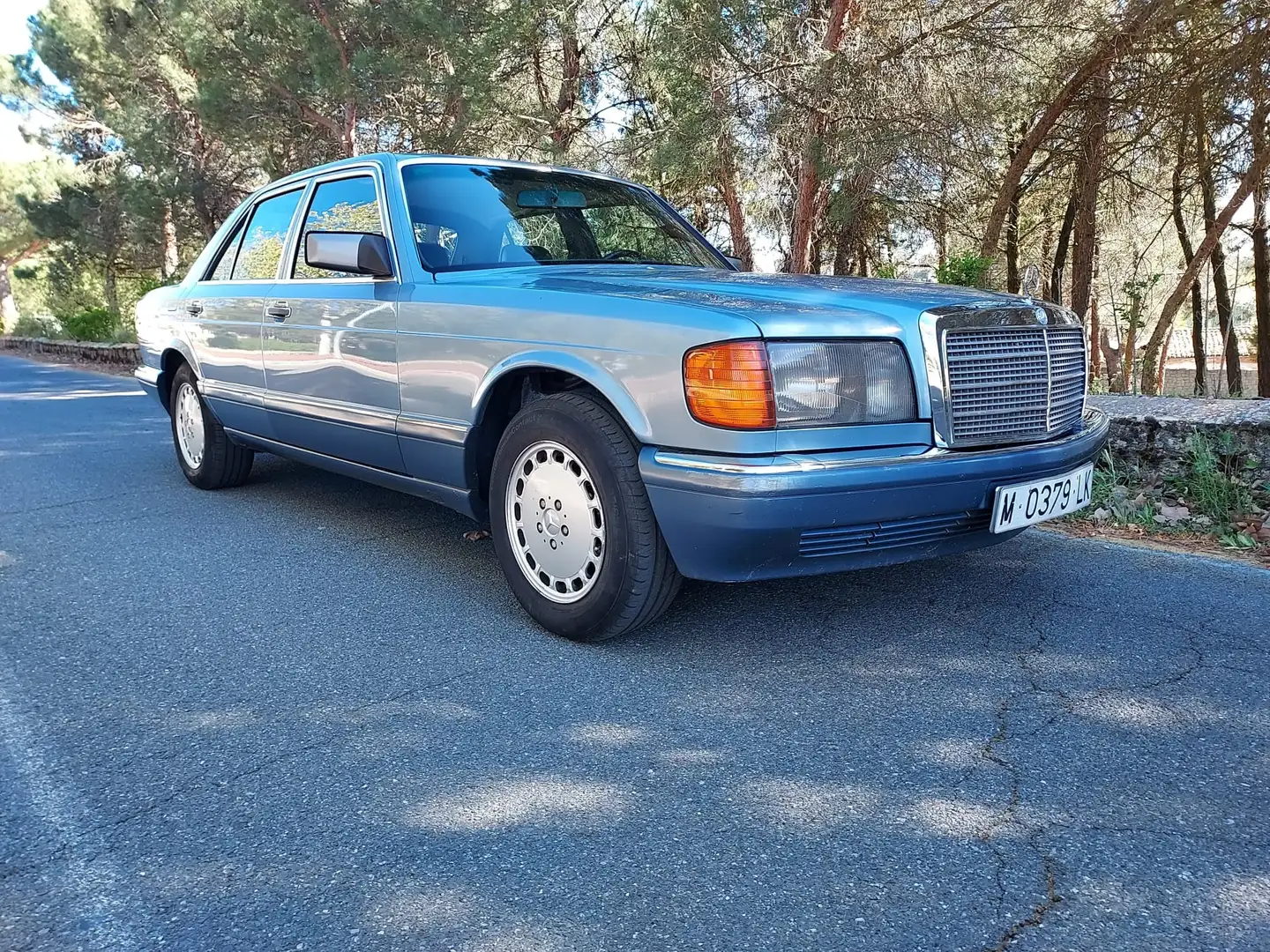 Mercedes-Benz S 300 300SE Kék - 2