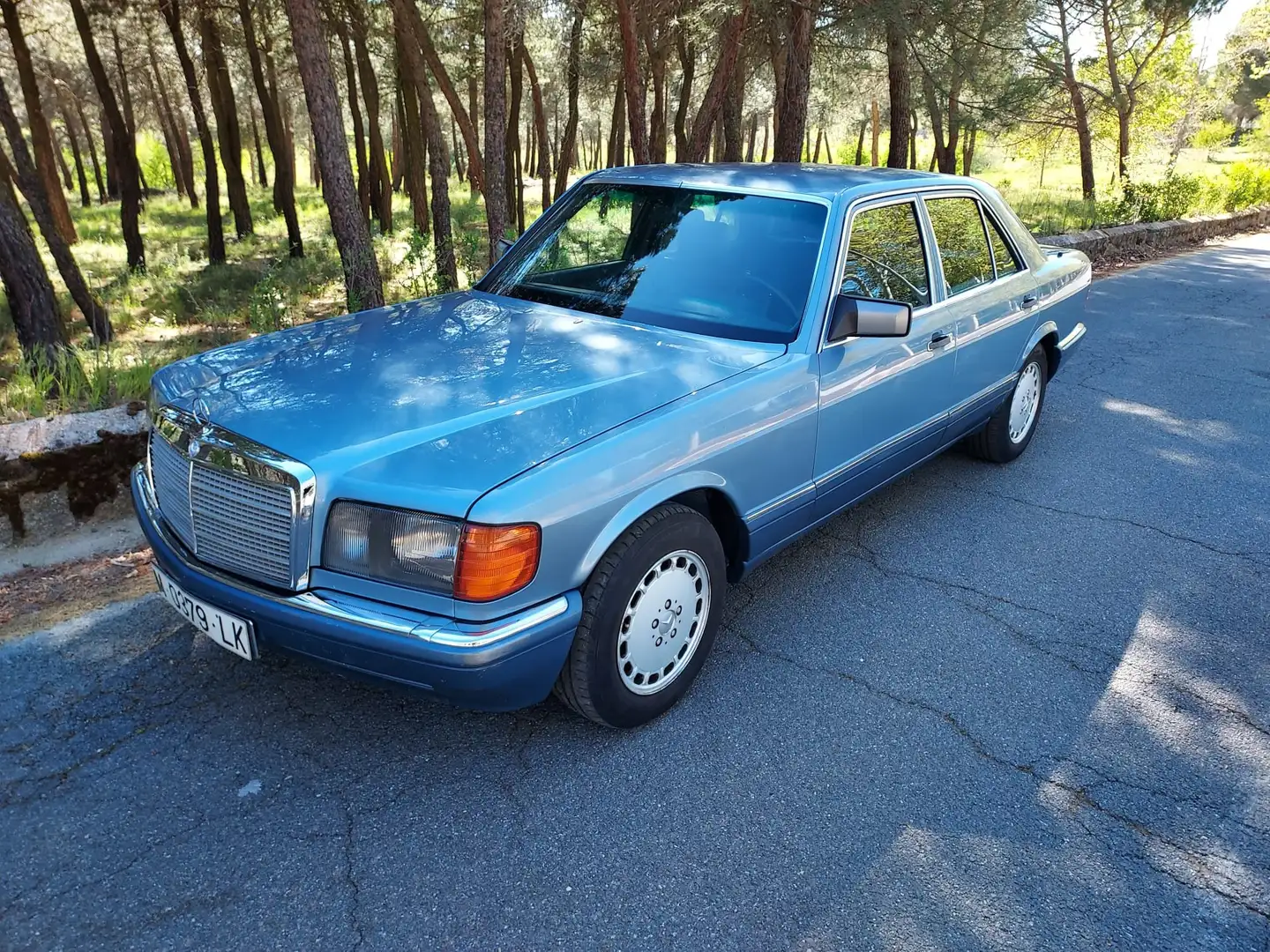 Mercedes-Benz S 300 300SE Синій - 1