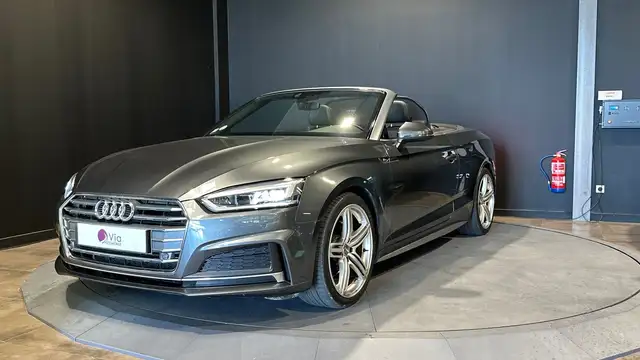Audi Cabriolet 190 S tronic 7 S Line Gris Daytona