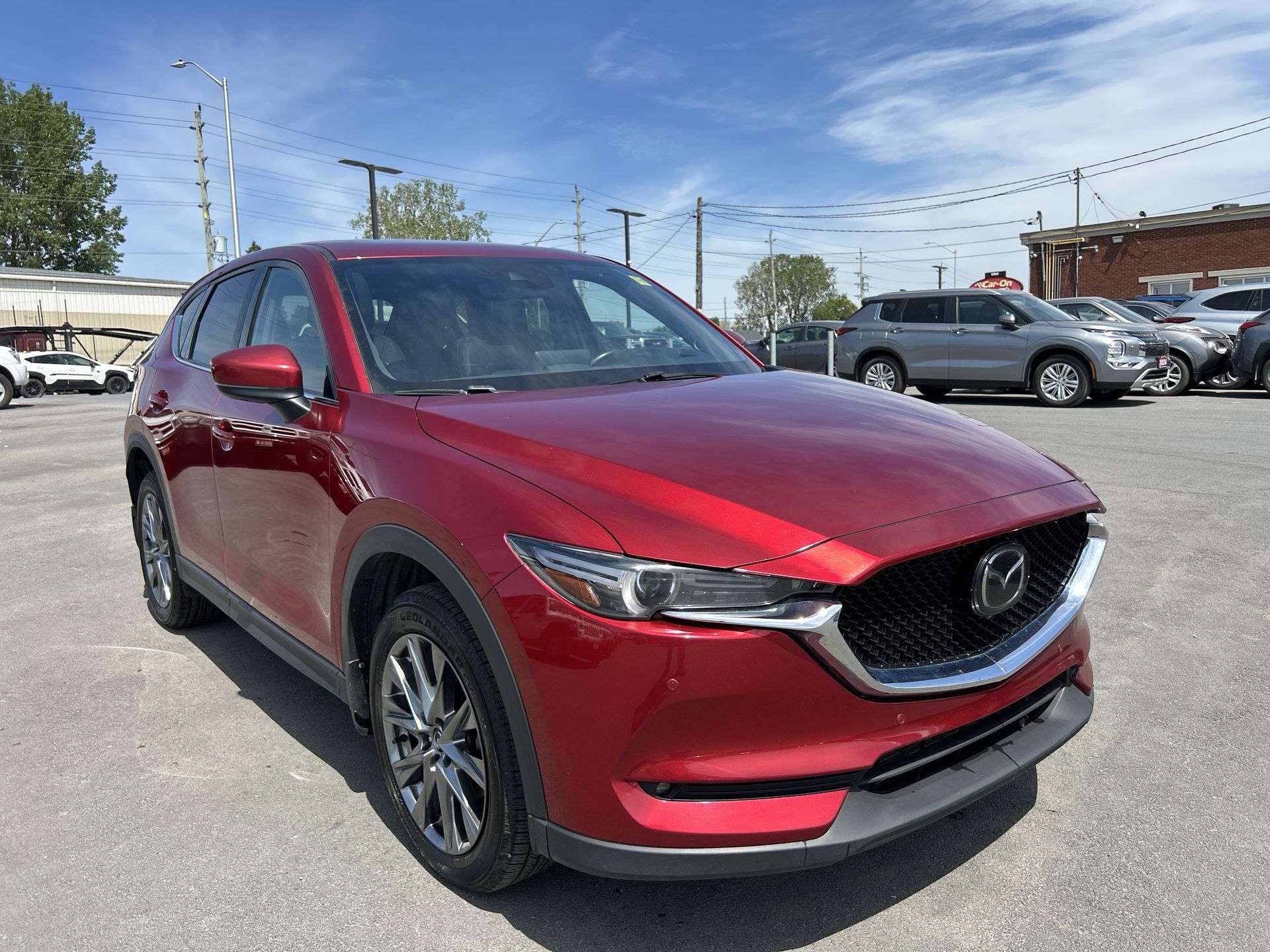 Red 2021 Mazda CX-5 SUV / Crossover All-Wheel Drive Automatic