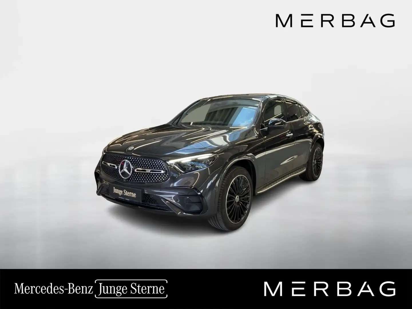 Mercedes-Benz GLC 300 de 4MATIC Coupé mit EQ Hybrid Technologie Grau - 1