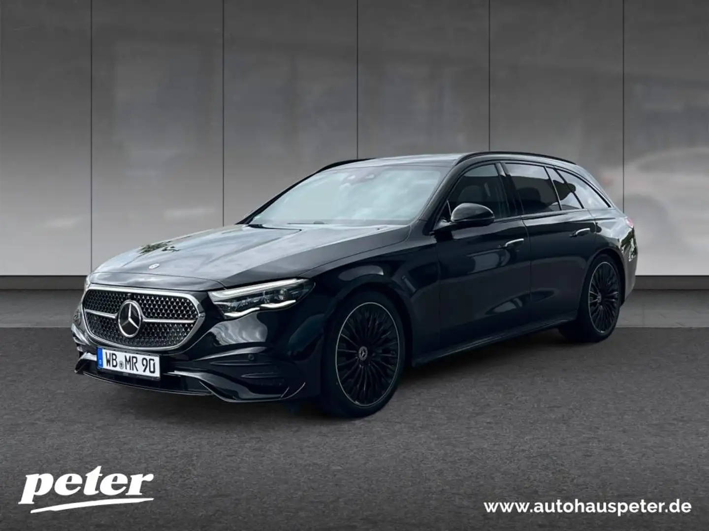 Mercedes-Benz E 450 d 4MATIC T-Modell AMG,MBUX Superscreen,AHV Schwarz - 1