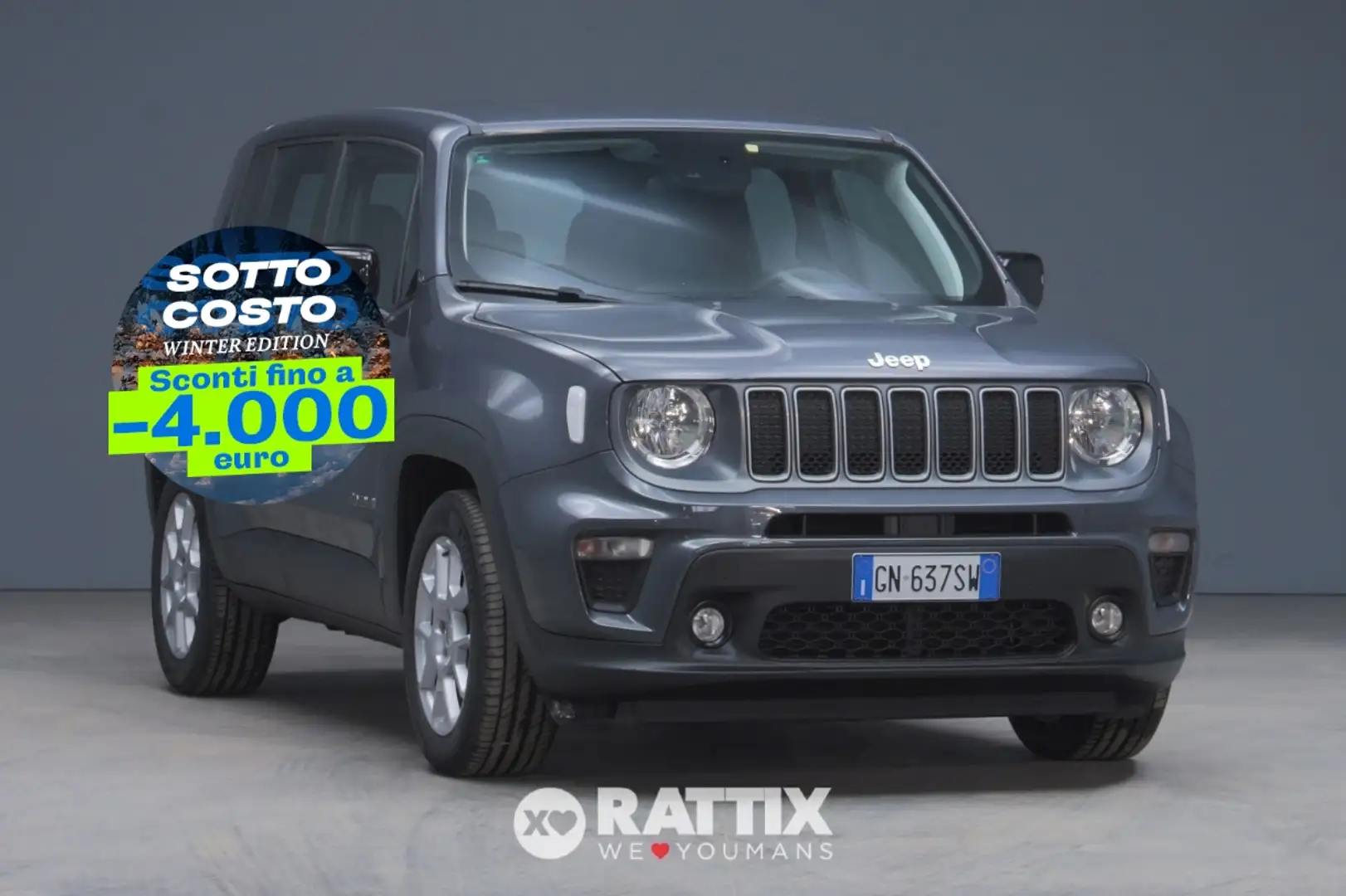 Jeep Renegade 1.0 T3 120CV Limited Grigio - 1