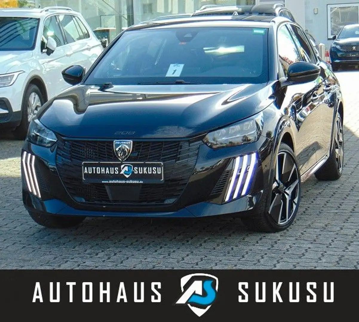 Peugeot 208 Hybrid 145 e-DSC6 GT Schwarz - 1