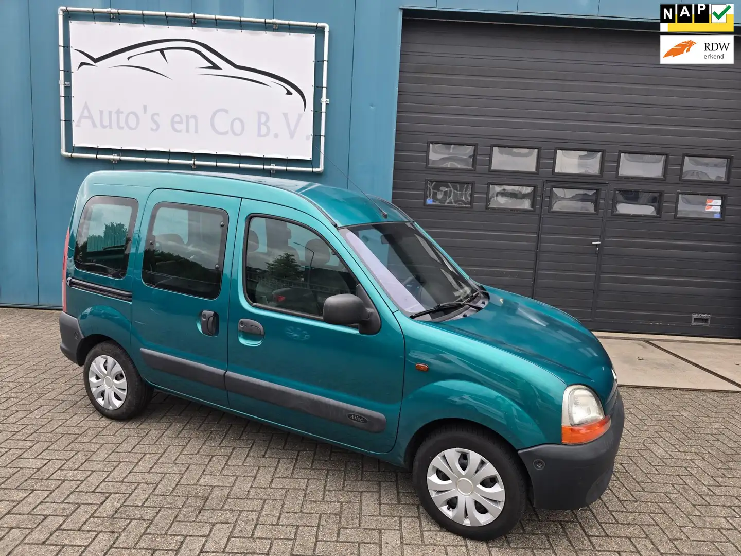 Renault Kangoo 1.2-16V Privilège 5-deurs Airco Stuurbekr NL Auto Green - 1