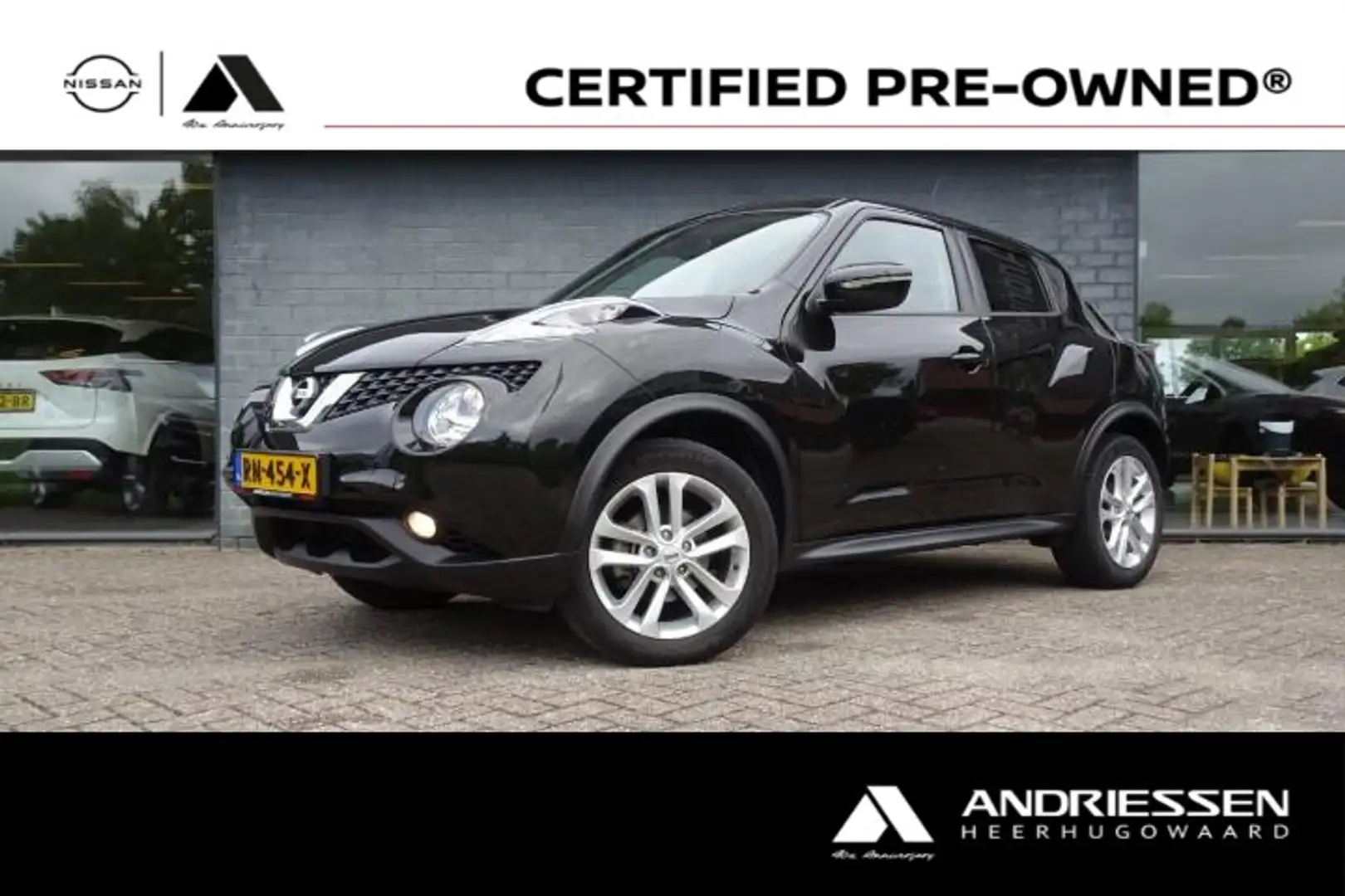 Nissan Juke 1.2 DIG-T S&S 115pk 2WD Acenta Zwart - 1
