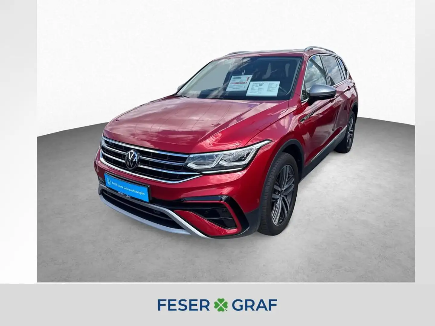 Volkswagen Tiguan Allspace Elegance 2.0 TDI 4M DSG AHK*PANO Rot - 1