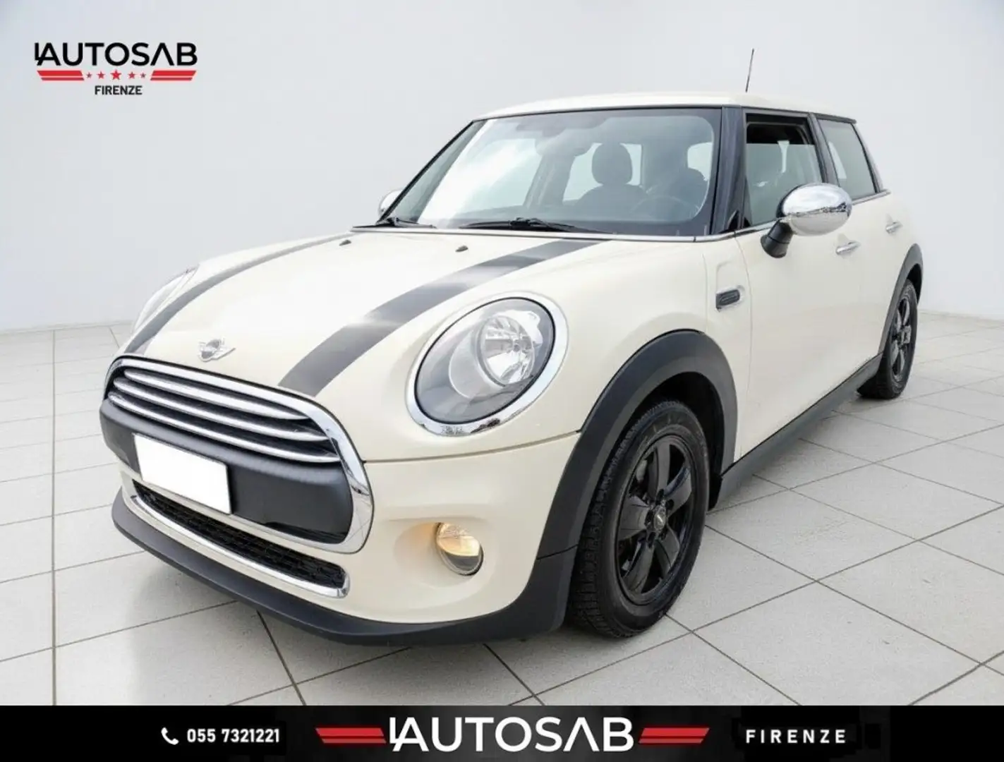 MINI One 1.2 Bi Fuel GPL 102 Cv 5 Porte Neopatentati Weiß - 1
