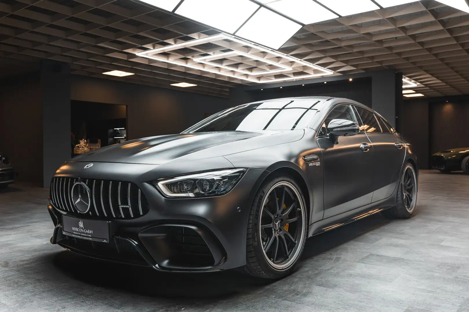 Mercedes-Benz AMG GT 63 S 4M+ MAGNO|BURM.|HUD|SPORTSITZ|360° Schwarz - 1