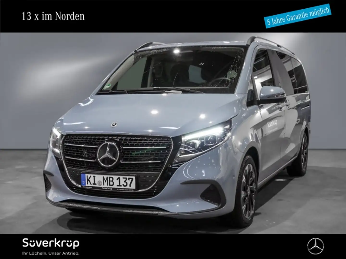 Mercedes-Benz V 220 lang Style Plus DISTRO/STANDH/AHK/TWA/SPUR/WIDESCR Albastru - 1
