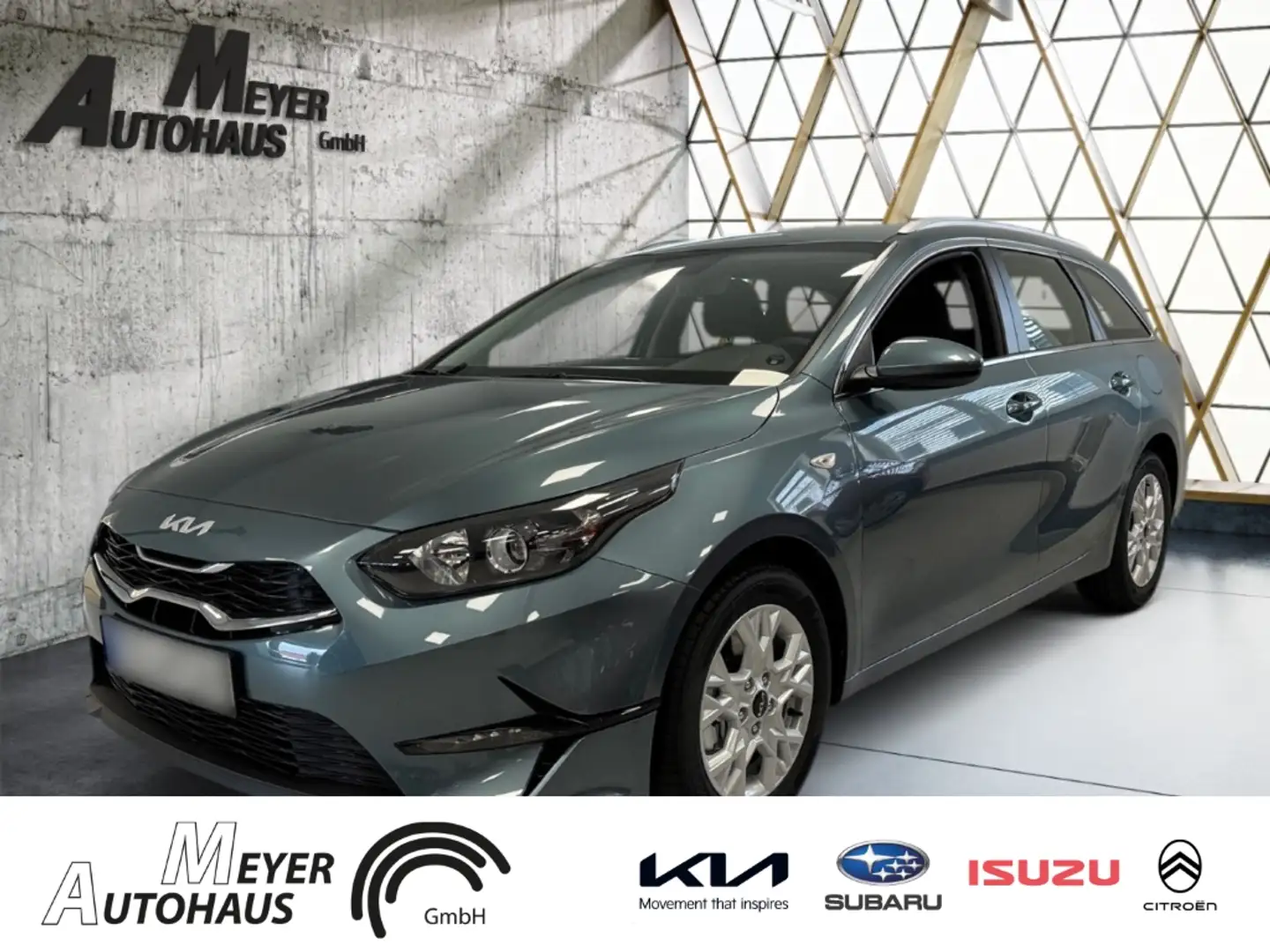 Kia Ceed SW / cee'd SW 1.0T Vision+KOMFORT+el.Sitze+Klimaautom.Regensenso Šedá - 2