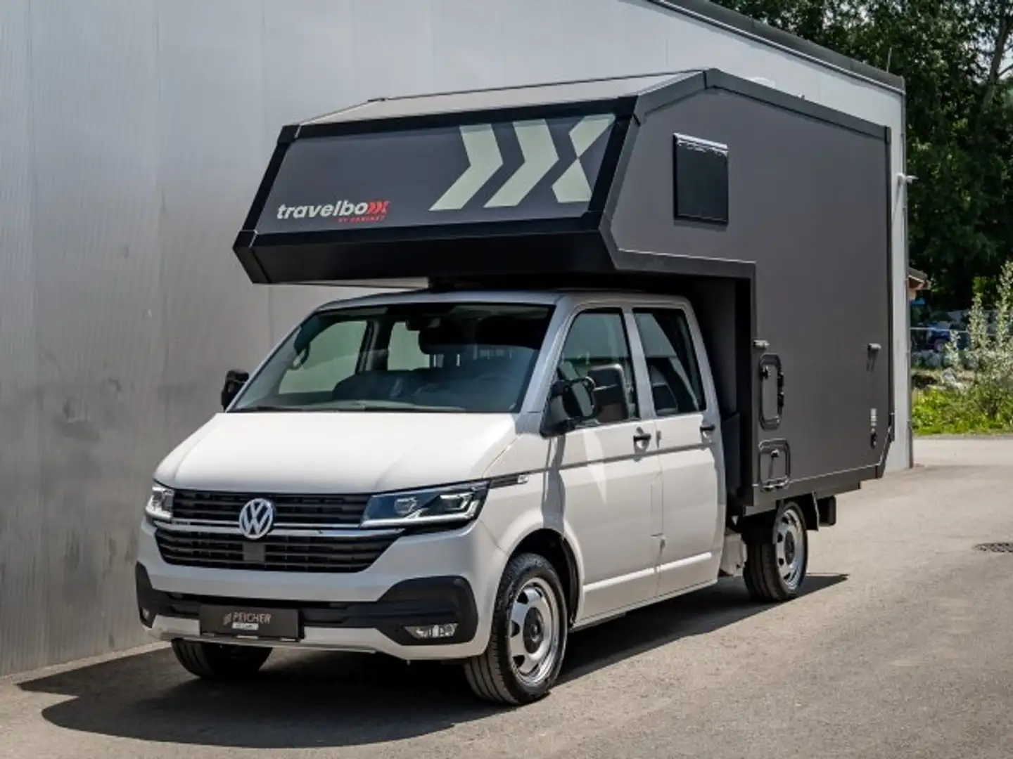 Sonstige Marken Vanexxt Travelboxx Absetzkabine VW T5 T6 DoKa Grau - 2