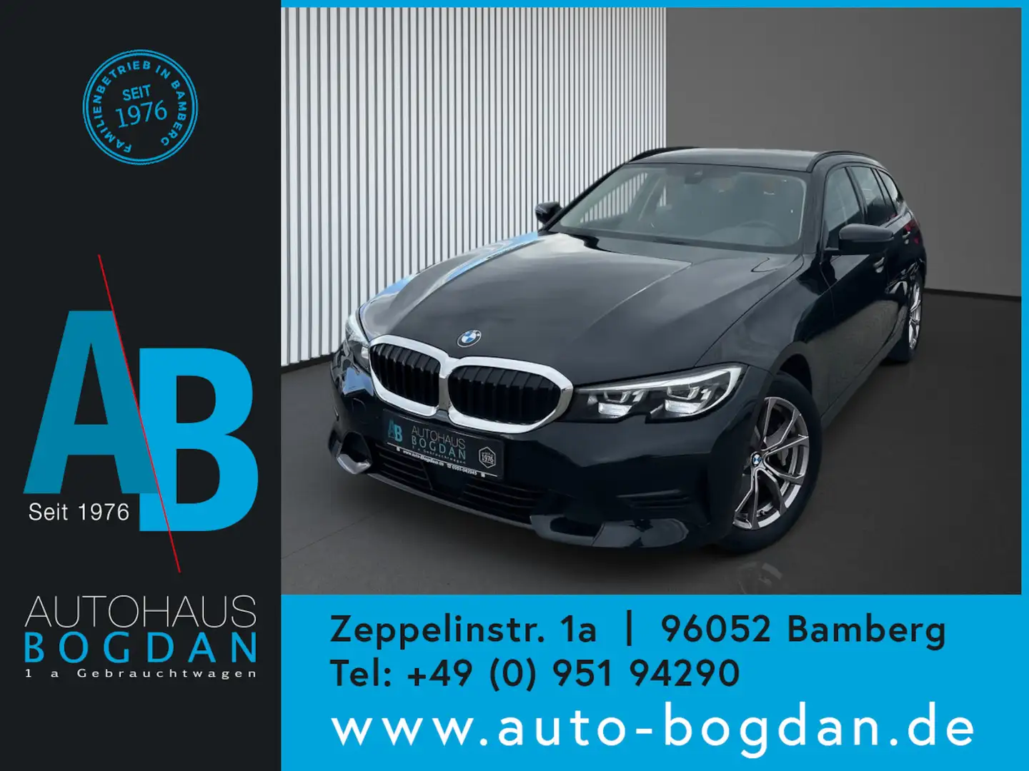 BMW 330 330i Sport Automatik digit.Cockpit*ACC*Apple/Andro Schwarz - 1