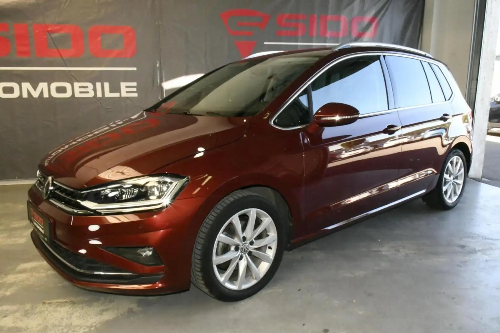 Volkswagen Golf Sportsvan Highline 1.5 TSI LED*ACC*KEY*NAV* Klima Navi Rouge - 2